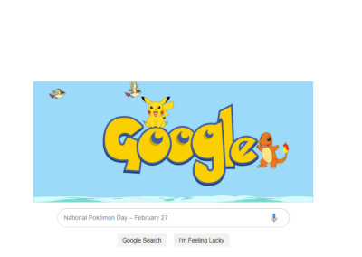 Google Doodle Pokémon