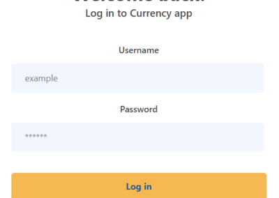 Virtual Currency app